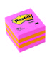 Notepads Post-it® Mini cube 2051P pink 51x51mm 400 sheets