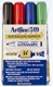 Whiteboard pen Artline 519 2-5mm chiseled 4-pack
