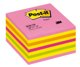 Notepads Post-it® Kub 76x76mm pastellrosa