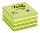 Notepads Post-it® Kub 76x76mm pastel green