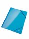 Elasticated Folder Leitz WOW A4 3-flap Cardboard Blue