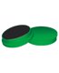 Magnet round 35mm Green