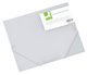 Elasticated Folder A4 PP 3-flap Clear