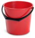 Bucket Round Red 10L