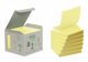 Notepads Post-it® Z-block Recycled 76x76mm yellow