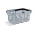 Shopping basket Super 27L PP grey