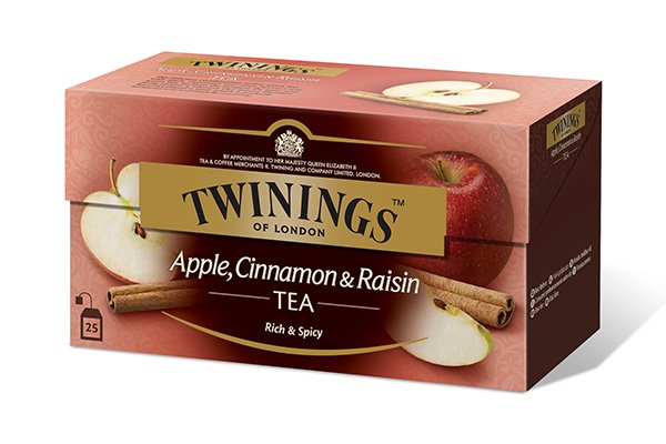 Tea Twinings Apple, Cinnamon & Raisin - Wulff Supplies