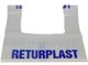 Tie handle sack "Returplast" 240L 460/410x1600mm