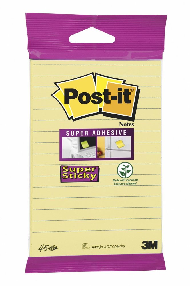 Post-it Super Sticky Adhesive Note