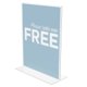 Sign Holder Acrylic T-stand A5