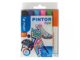 Allround pen Pintor Marker Set Fun Mix x6 Fine (black, violet, light blue, pink, light green, orange)