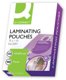 Laminating pouches Q-Connect 75X110 125 micron