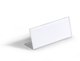 Table place name holder 61x150mm acrylic