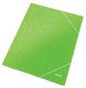 Elasticated Folder Leitz WOW A4 3-flap Cardboard Green