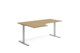 Table Complete angled left oak laminate 180x120x60x80