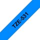 Tape Brother P-Touch TZe531 12mm black on blue