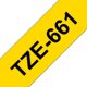 Tape Brother P-Touch TZe661 36mm black on yellow