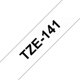 Tape Brother P-Touch TZe141 18mm black on clear