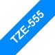 Tape Brother P-Touch TZe555 24mm white on blue
