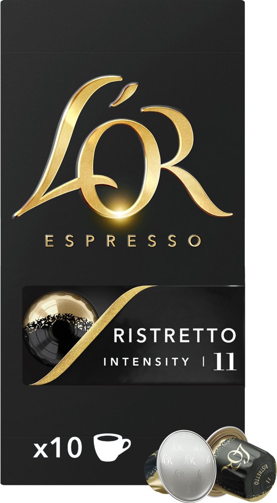 Capsules L'OR Espresso Café Ristretto 11 X10