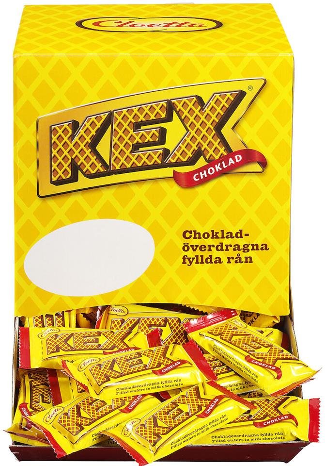 Kex Blocks Kex chocolate mini 13g - Wulff Supplies