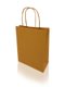 Paper carrier bag h-Green medium brown