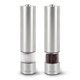 Salt and pepper mill stainless steel