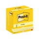 Notepads Post-it® Z-Notes 76x127mm Canary Yellow