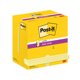 Notepads Post-it® Super Sticky Z-Notes Canary Yellow 127x76mm