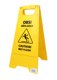 Warning sign Cleaning in progress/Wet floor
