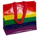 Carrier bag PP Woven "Rainbow"