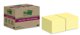 Post-It® Super Sticky 100 % Recycled Notes 76x76mm yellow