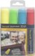 Securit® Chalk markers 7-15mm tip 4st different colours