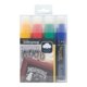 Securit® WP Chalk markers 7-15mm tip  4st different colours