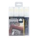 Securit® WP Chalk markers 7-15mm tip 4 white