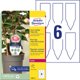 Plant Tag Film 190g microperforated 128x47mm