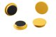 Magnet round 32mm yellow 20-pack