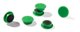 Magnet round 21mm green 20-pack