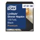 Dinner napkin Tork LinStyle® black