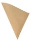 Paper cone 32,5x23x23cm brown