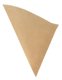 Paper cone 27x19x19cm brown