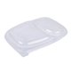 Lid 2-compartment PP clear