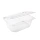 Saladbowl with hinged lid rPET 1000ml