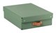 Leitz Puro Storage Box with lid M low pack of 2 green