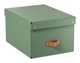 Leitz Puro Storage Box with lid M low pack of 2 green