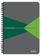 Notepad Leitz Office A5 Ruled Spiral Bound Cardboard Cover
