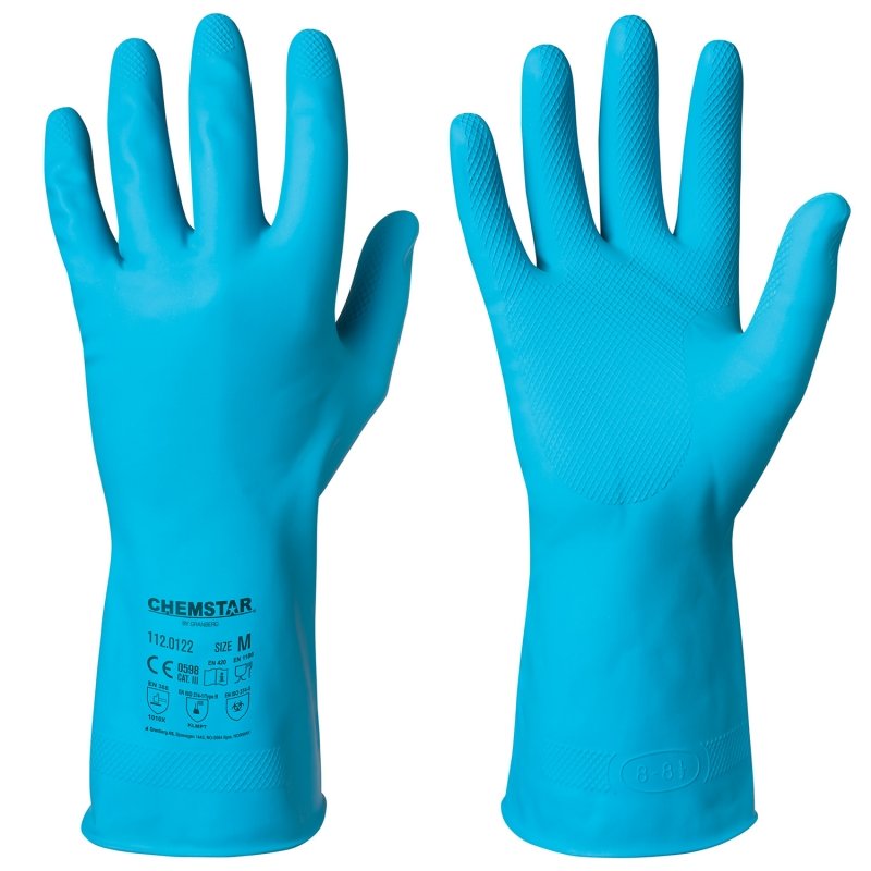 Kemikalieresistenta handskar i latex Chemstar® M - Wulff Supplies